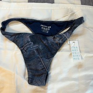 Frankie’s Bikinis bottom. Medium. New